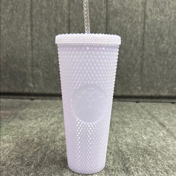 Starbucks Purple and Silver Studded Tumbler Drinkware - Picture 1 of 5